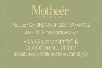 Motheer font