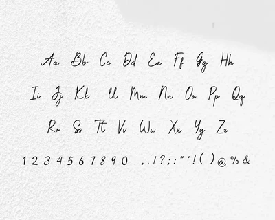 Miranda Wolding Handwritten Script font
