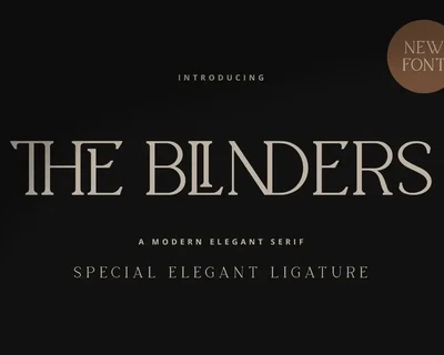 The Blinders - Elegant Serif Font