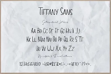 Tiffany Script font