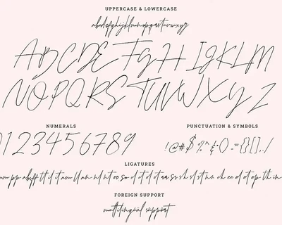 Silhouetto | Hand-drawn Signature Font