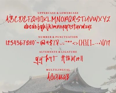 Wakatta | Japan Style Font