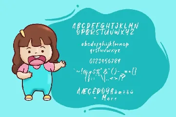 Baby Greta font