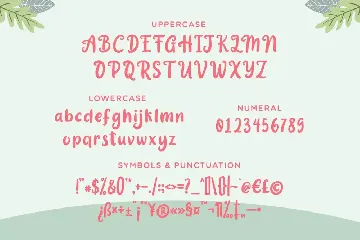 Garden Bloom - Hand Drawn Font