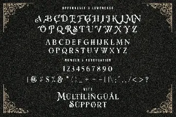 Rose Knight - Victorian Style Font