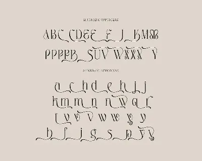 Caferinam Deco & Elegant Serif font