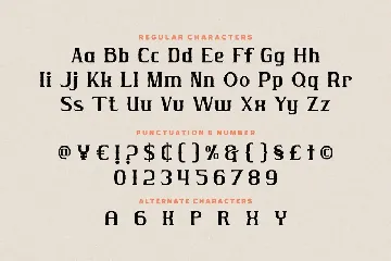 Holy Brisak - Vintage Display font