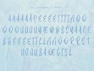 AesThetica - Handwritten Font