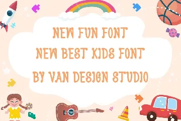 ROBOY KIDS - Fun Font