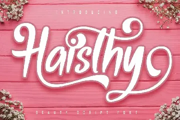 Haisthy Beauty Script Font