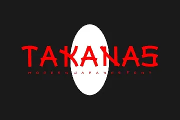 Takanas font