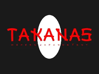 Takanas font