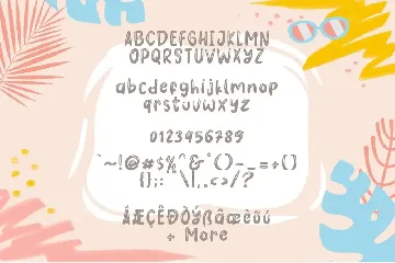 Summer Diary font