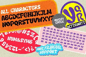 Qweny Check font