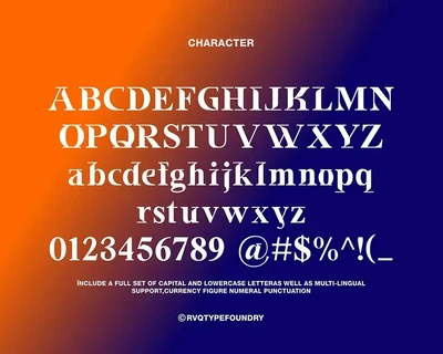 Ampera Display font