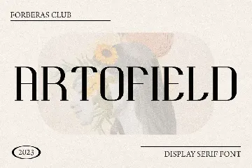Artofield font