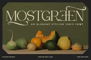 Mostgreen - Elegant & Stylish Serif font