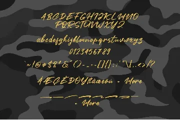 Clusive Signature font