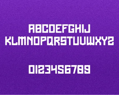 Huriken E-Sport Font