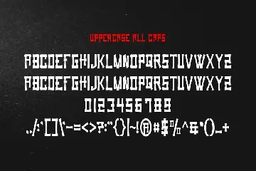 Ninja Flack font