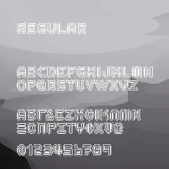 Retro v2 font