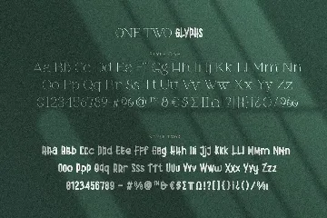 TwoOne font