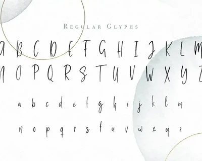 Milano Sky - Handwritten Script Font
