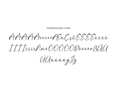Thunderstone Handwritten Signature Font