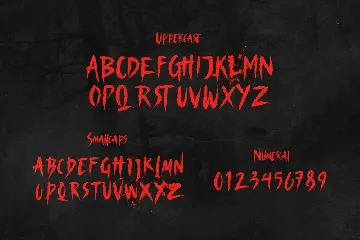 Nightscary â€“ Horror and Scary Font