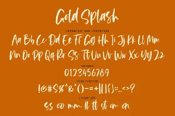 Good Splash font