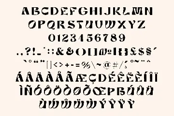 Liber retro font