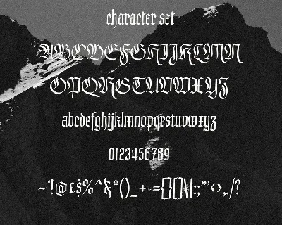 Brojeria Blackletter Font