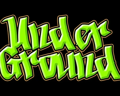 CubeCraft Graffiti Font