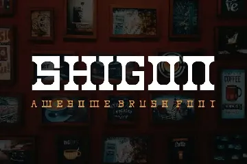 SHIGON font