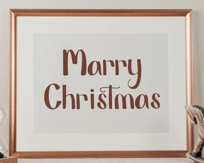 Christmas Romantiko font