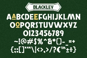 Blackley font