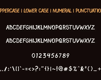 SCARY DEATH font
