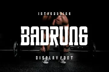 Badrung font