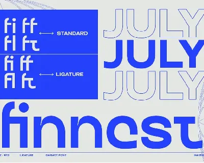 Garmot - Modern Geometric Font