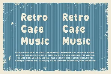 Retrofield - Funky Old Vintage Retro Font