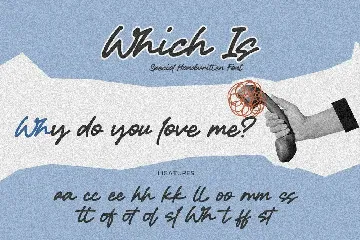 Which Is - Special Handwritten Font