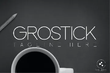 Grostick Font