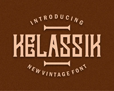 Kelassik font