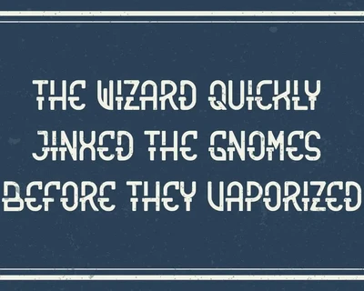 Garistengah Vintage Display Typeface font