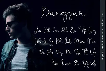 Banggar - Signature Font