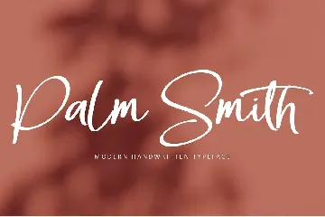 Palm Smith font