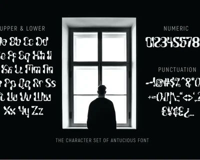 Antucious font