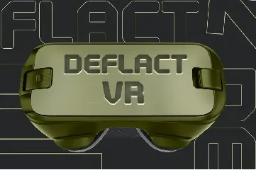 Deflact - Futuristic Sci-fi Font