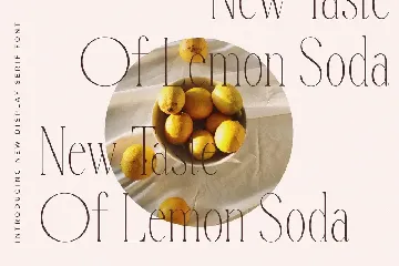 Qalderon New Display Serif font