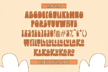 Glimpes of Groovy font